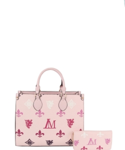 2in1 Fashion Tophandle Tote Bag LMP006-Z-1W PINK